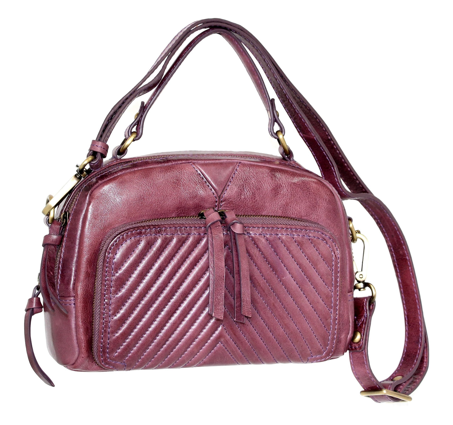 Katia Leather Cross Body Bag