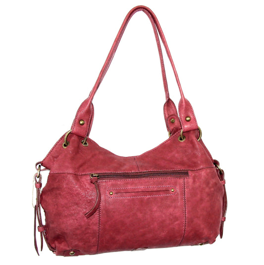 Caroline Leather Satchel