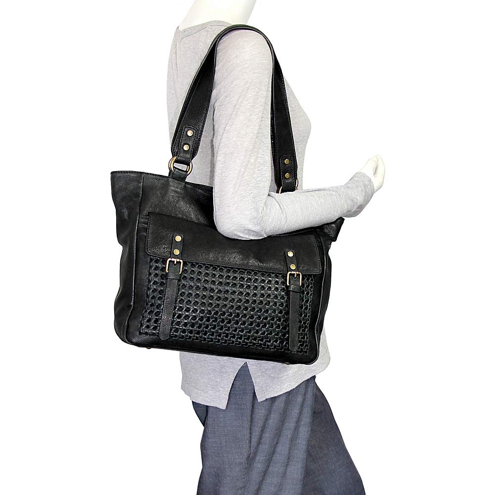 Trina Leather Tote