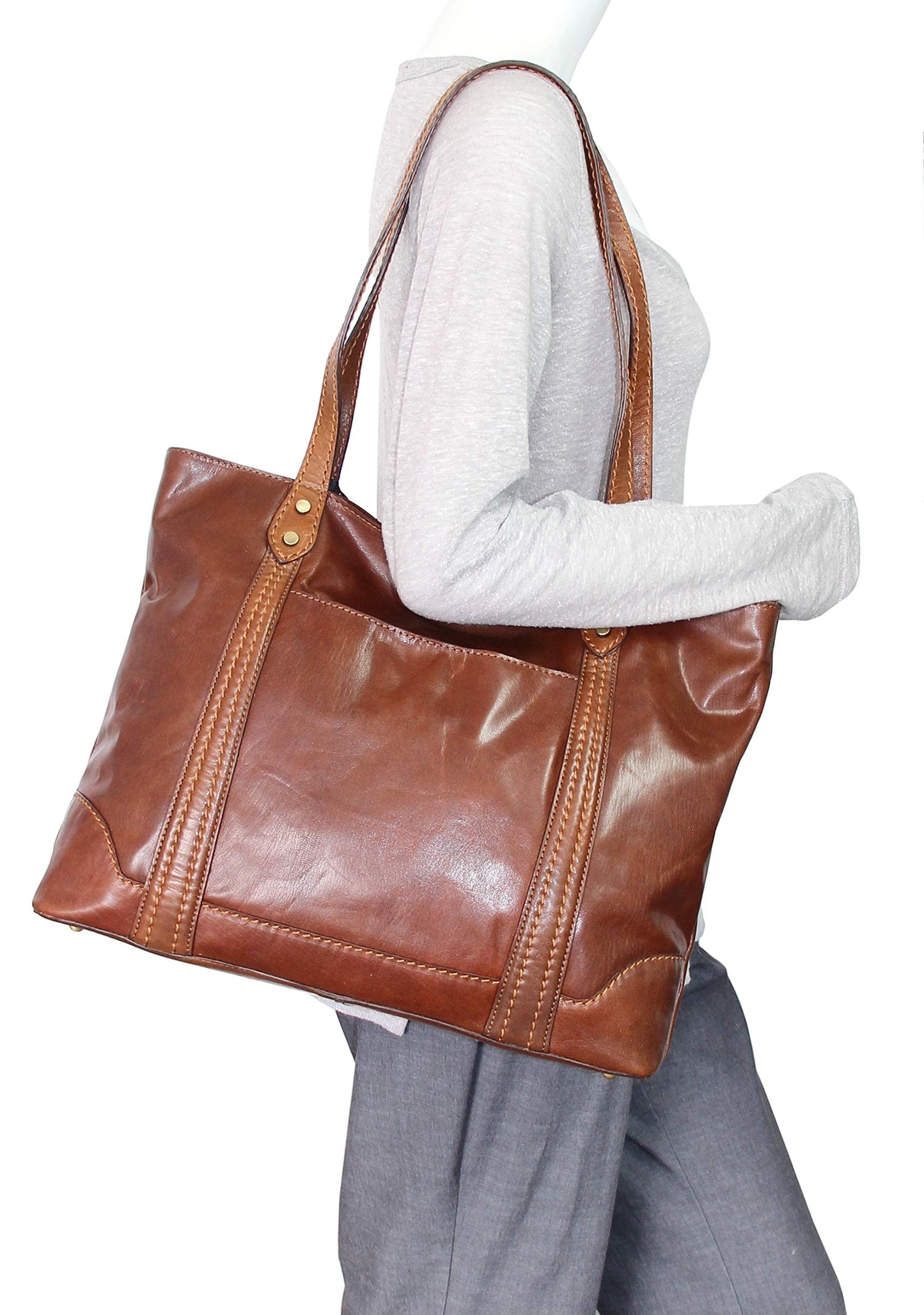 Tiara Leather Tote