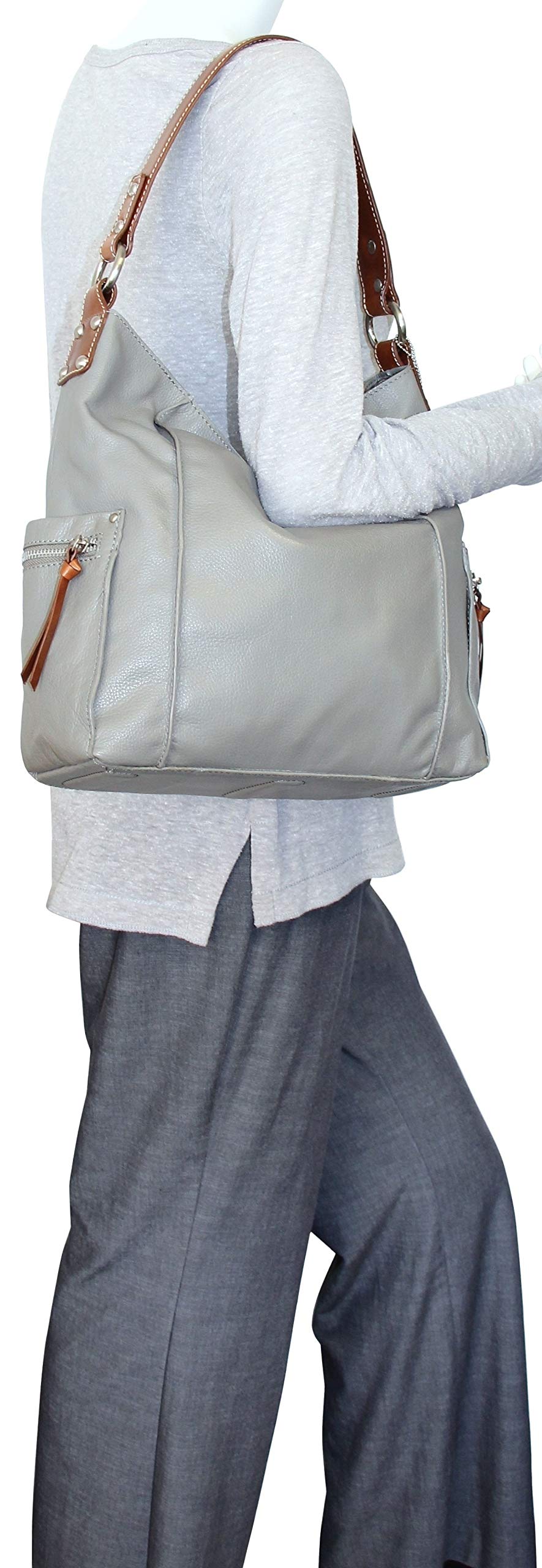 Alberta Leather Hobo