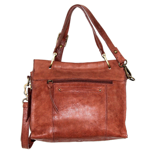 Alexis Leather Satchel