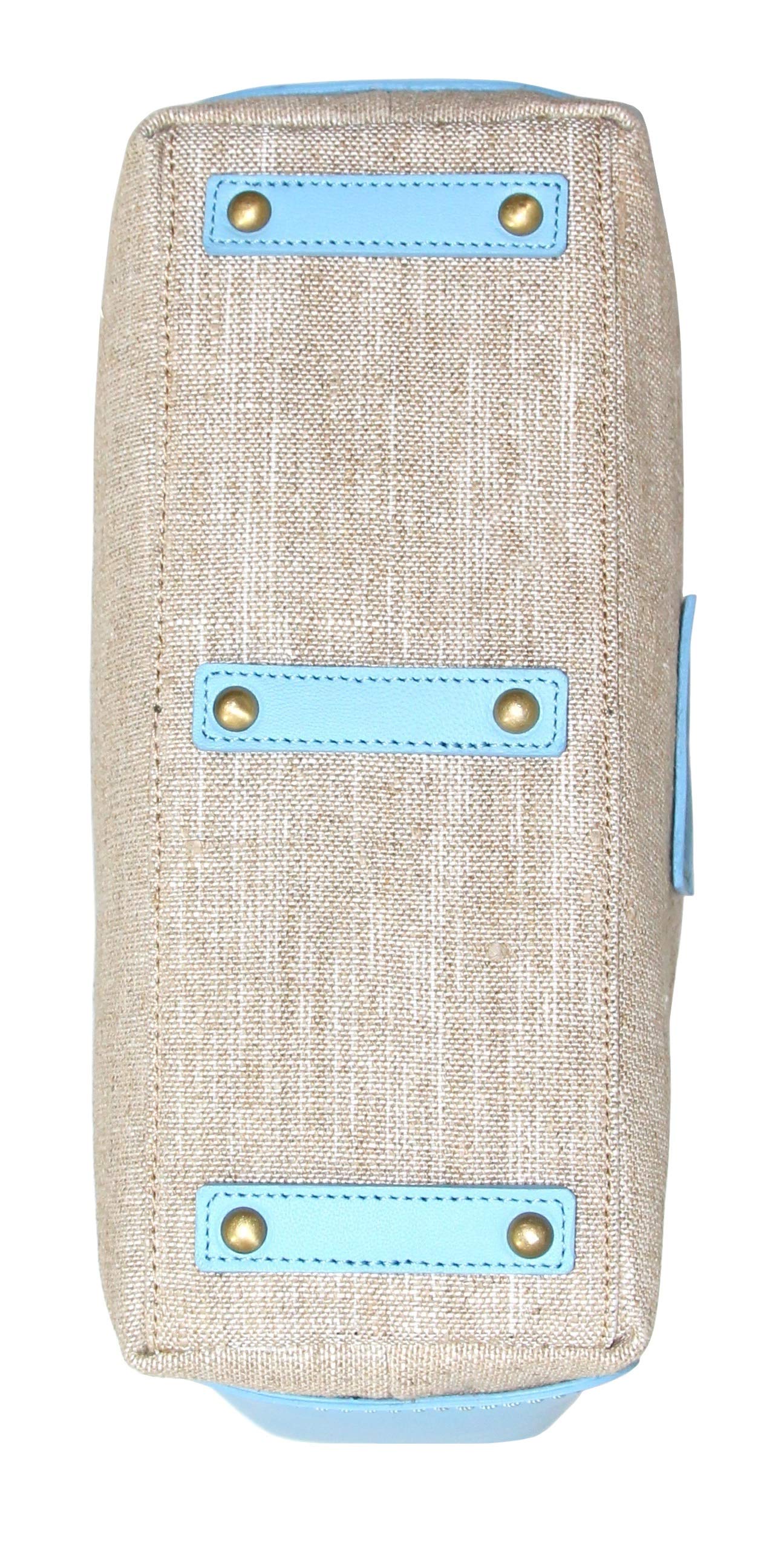 Caprice Linen/Leather Hobo