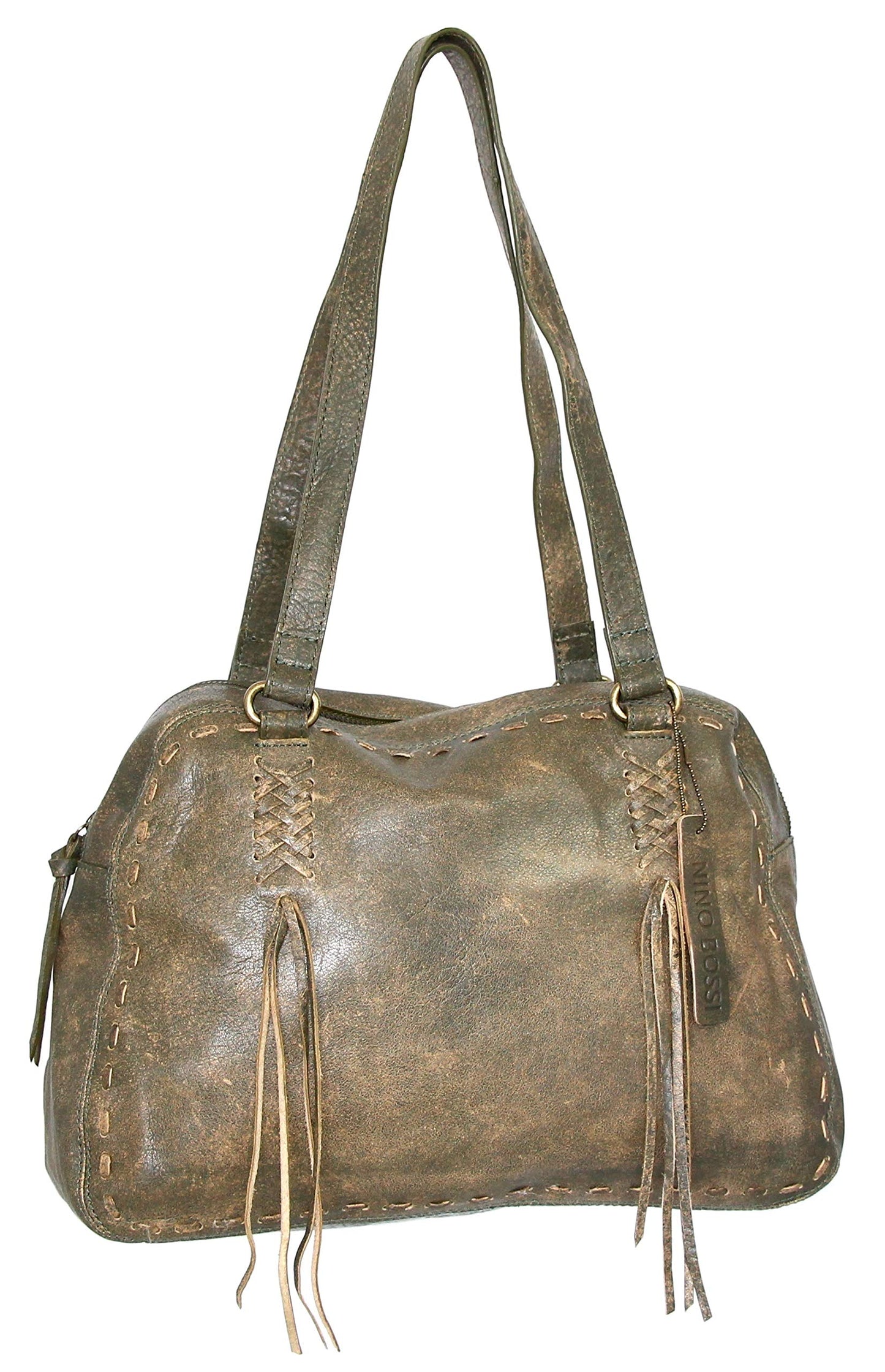 Yara Leather Bowler Bag