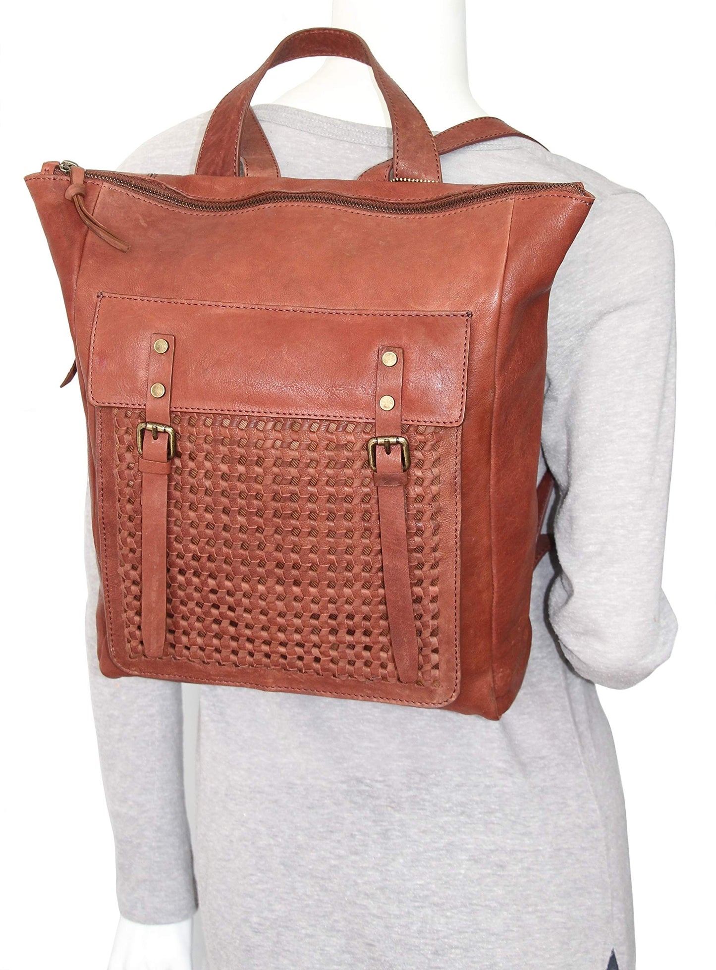 Elaina Leather Backpack