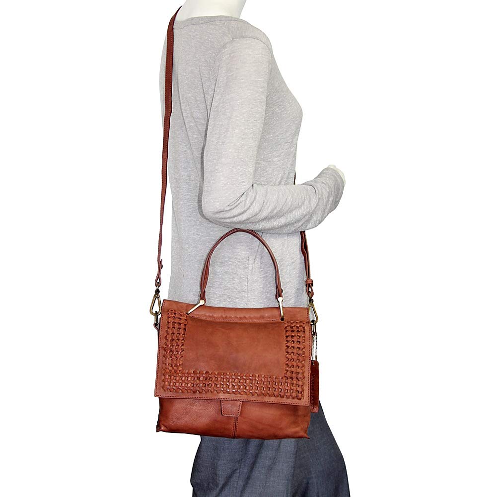 Alexis Leather Satchel