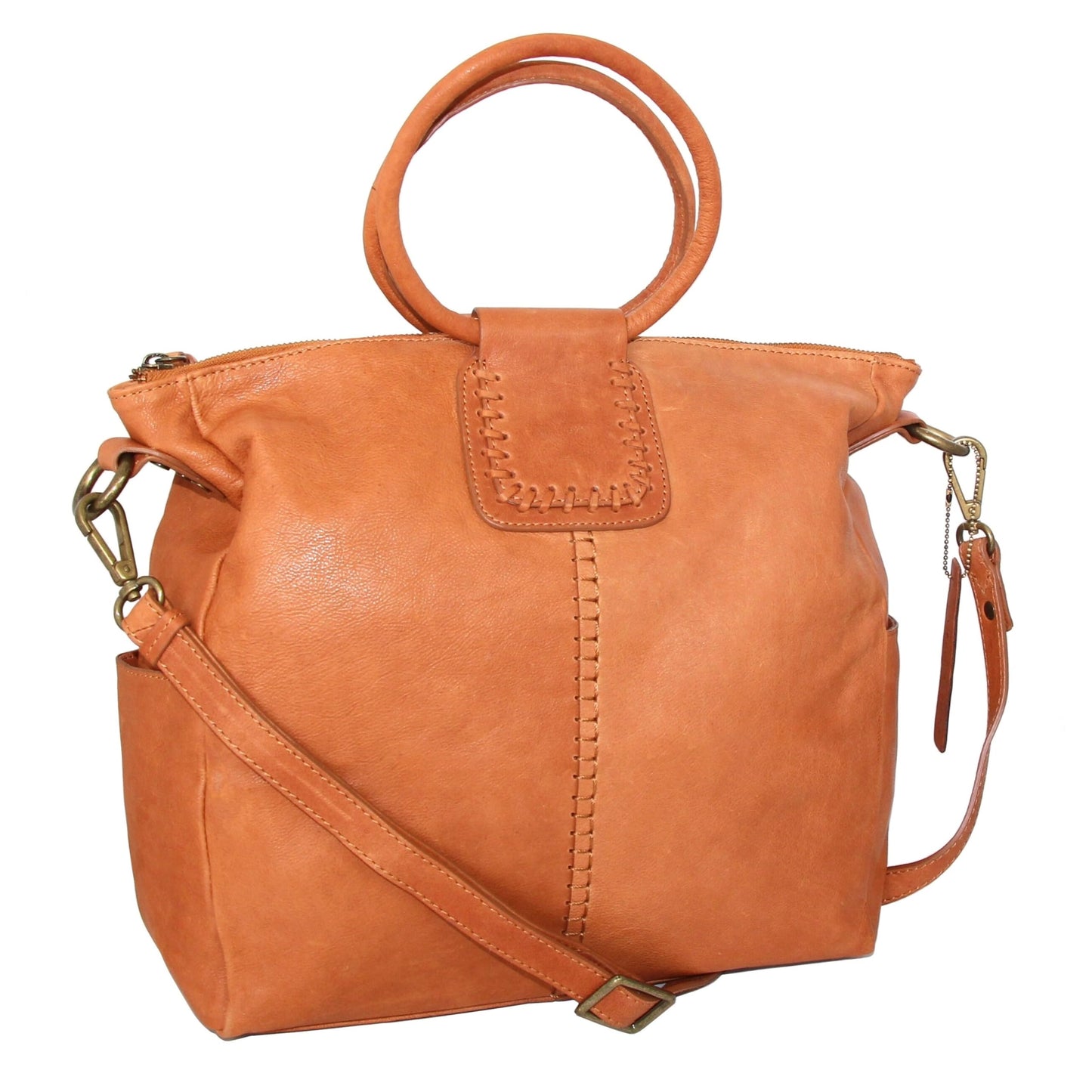 Tonya's Ring Leather Tote