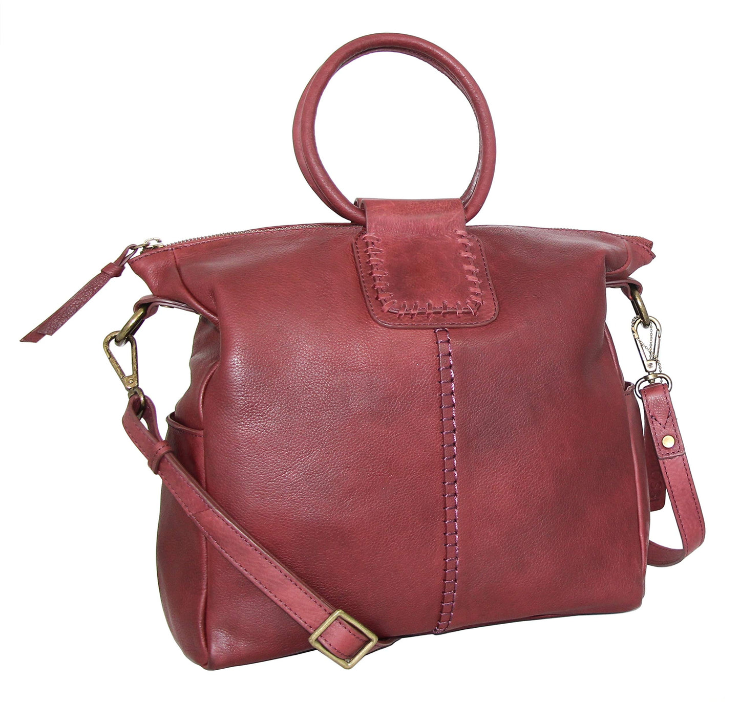 Tonya's Ring Leather Tote