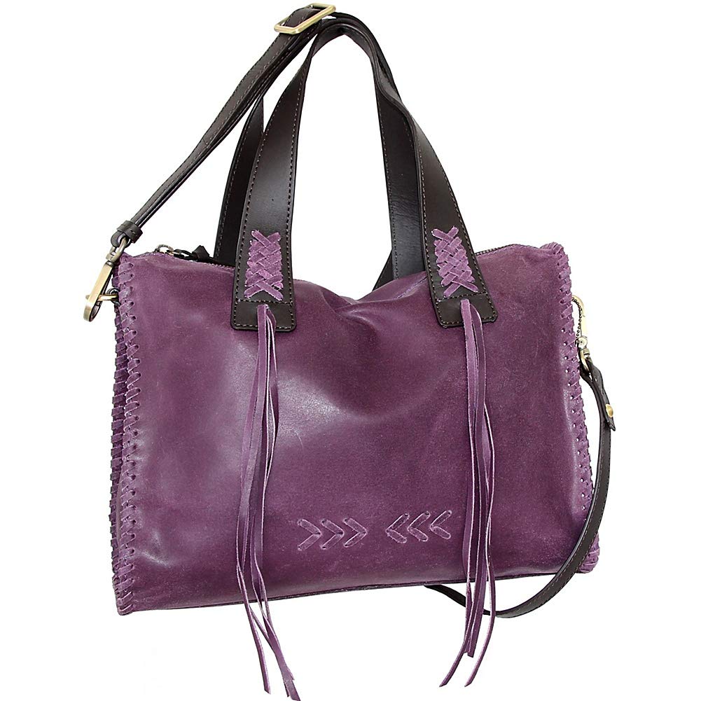 Candace Convertible Leather Satchel