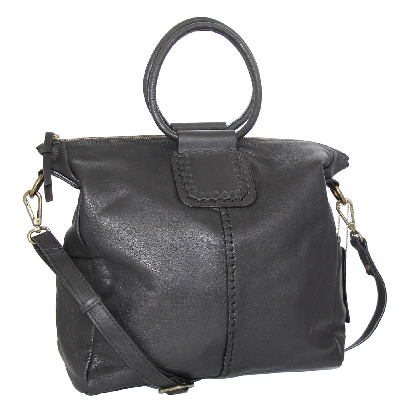 Tonya's Ring Leather Tote