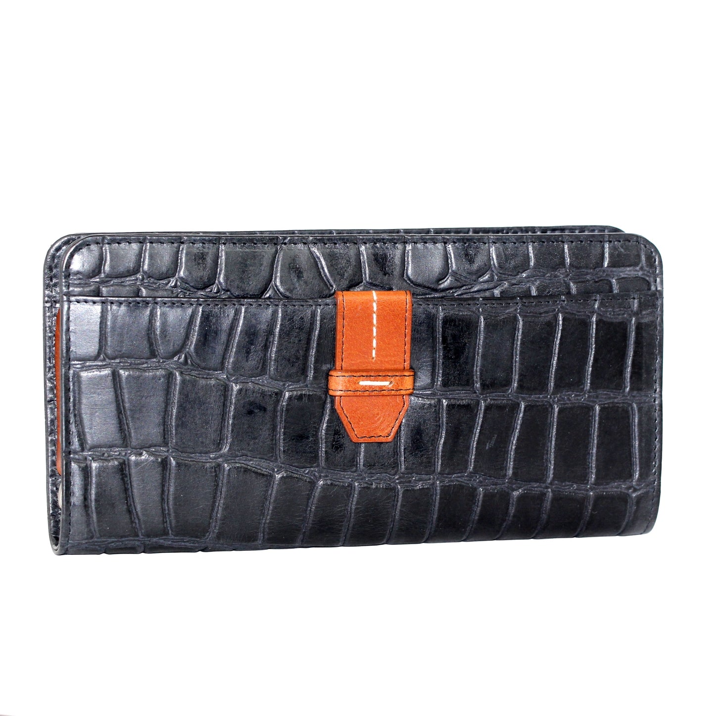 Croc Zip Around Wallet