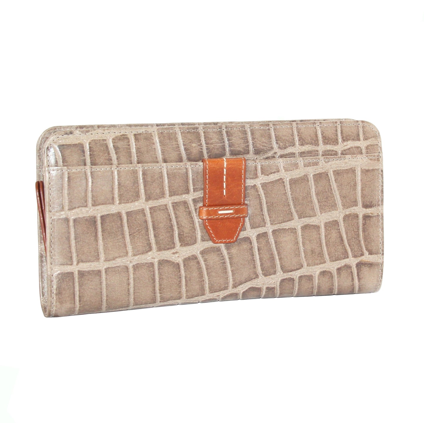 Croc Zip Around Wallet