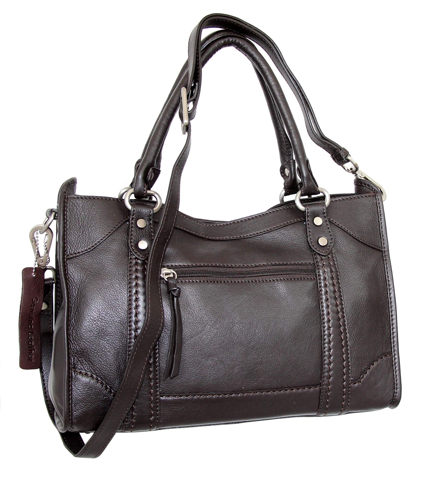 Super Sara Leather Satchel