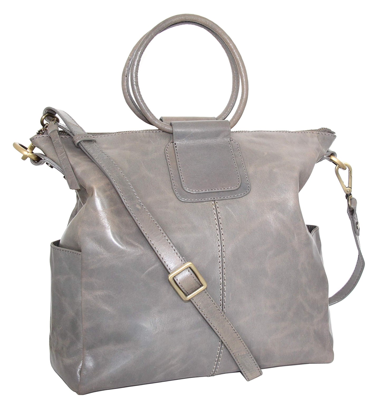 Jara's Ring Leather Tote