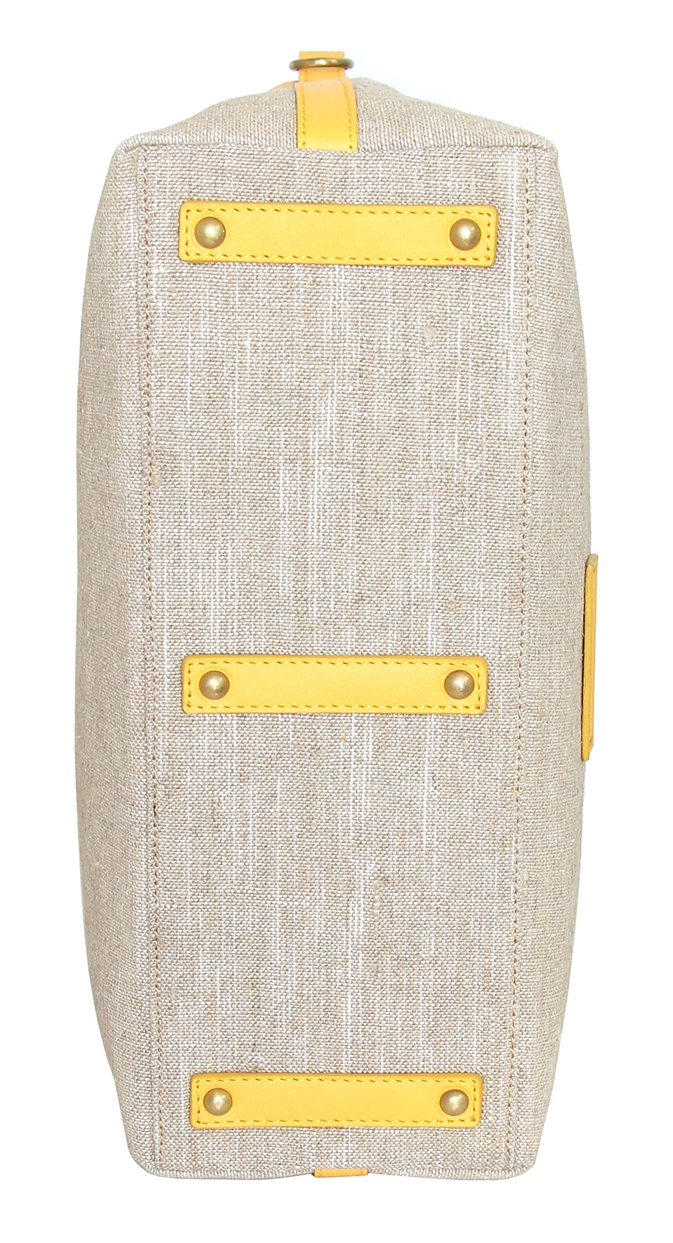 Emelia Linen/Leather Tote