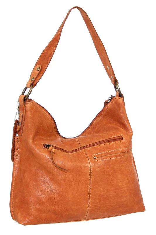 Nino Bossi Handbags Nino Bossi My Monica Leather Hobo Taupe