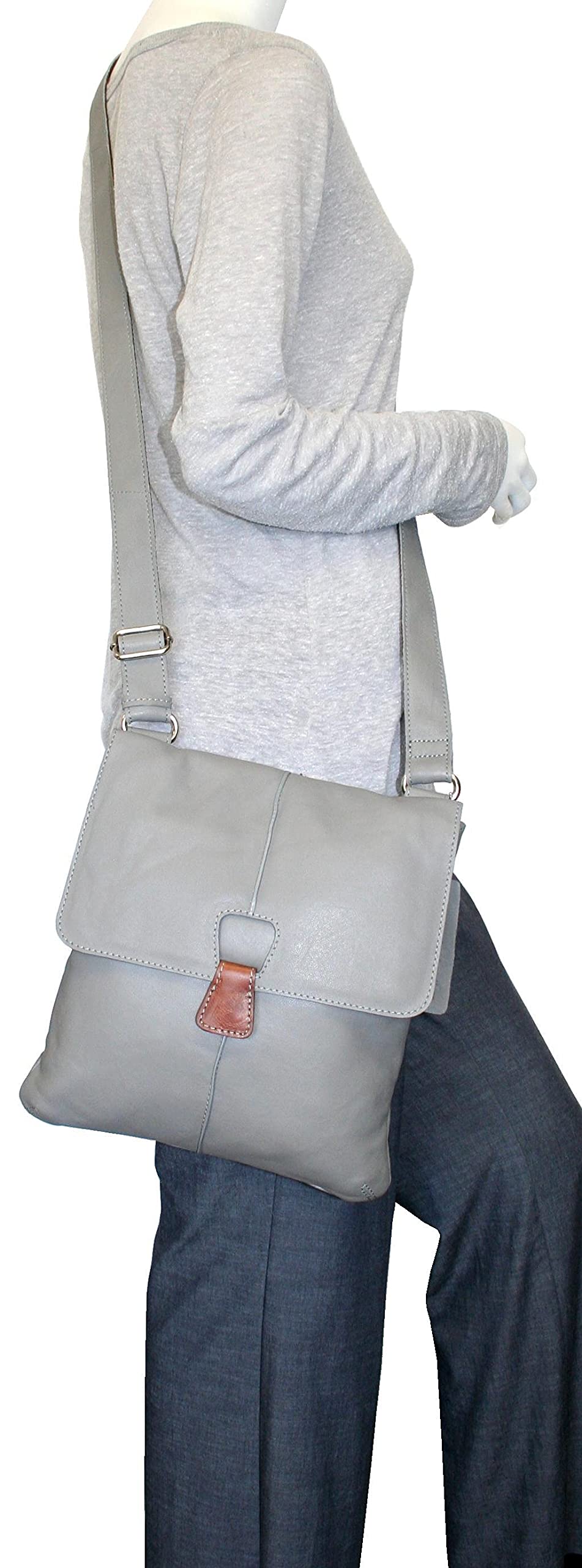 California Leather Crossbody Bag