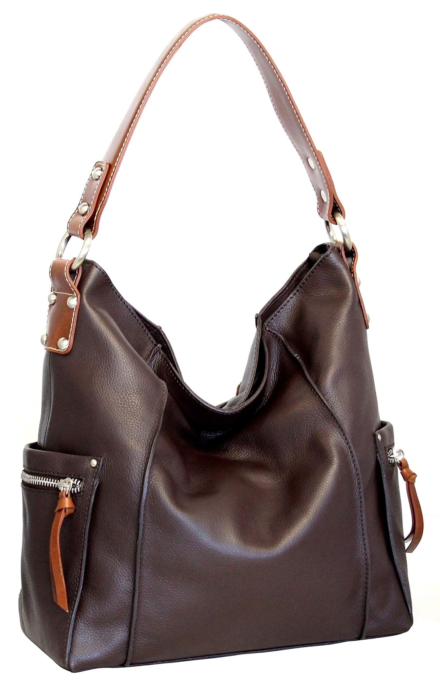 Alberta Leather Hobo