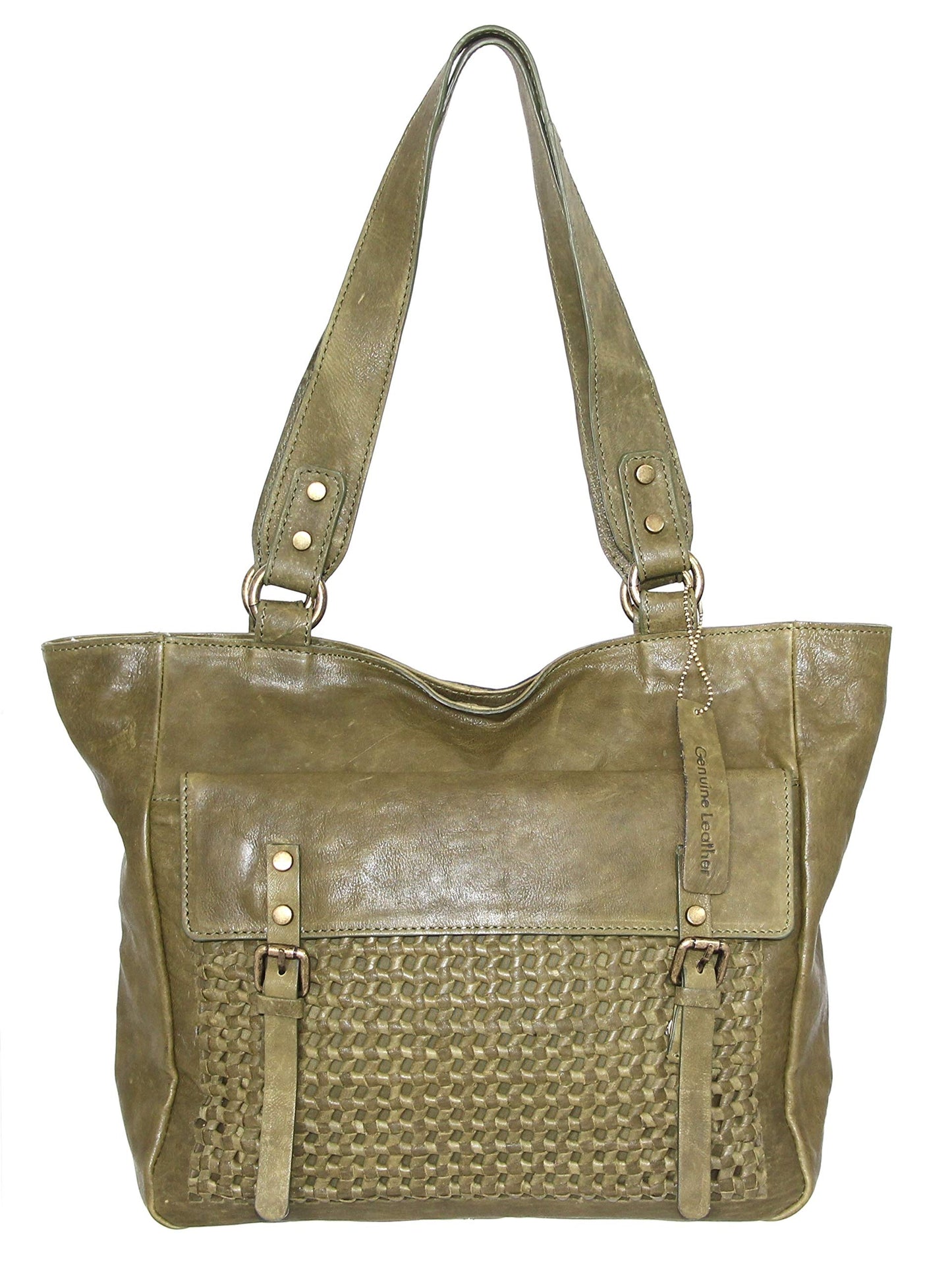 Trina Leather Tote