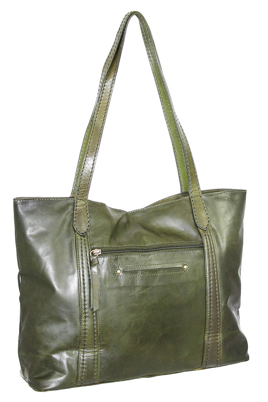 Tiara Leather Tote