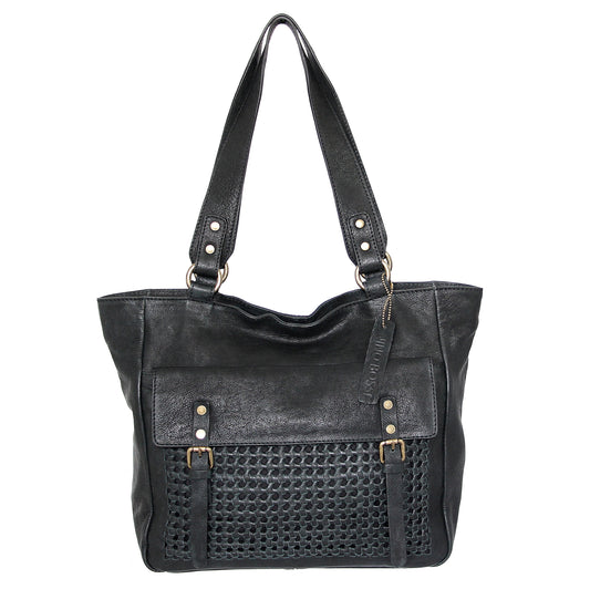 Trina Leather Tote