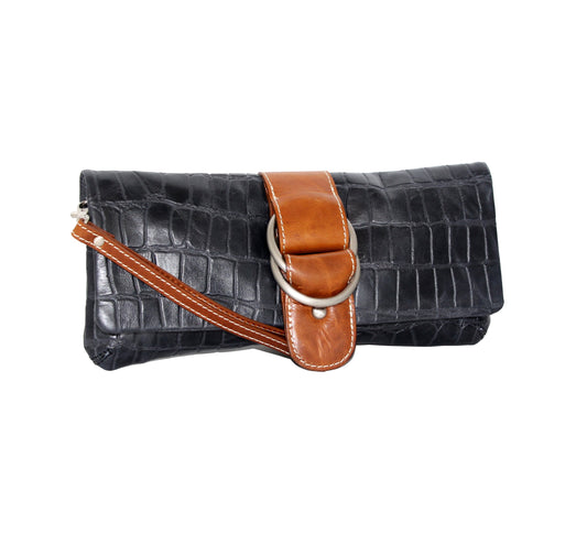 Nichole Leather Clutch