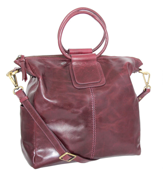 Jara's Ring Leather Tote