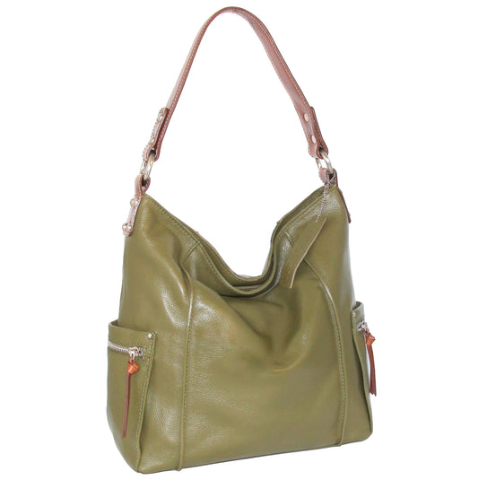 Alberta Leather Hobo
