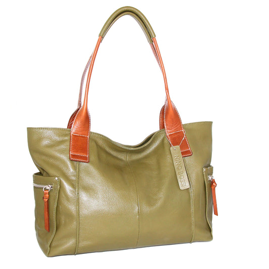 Brenna Leather Tote