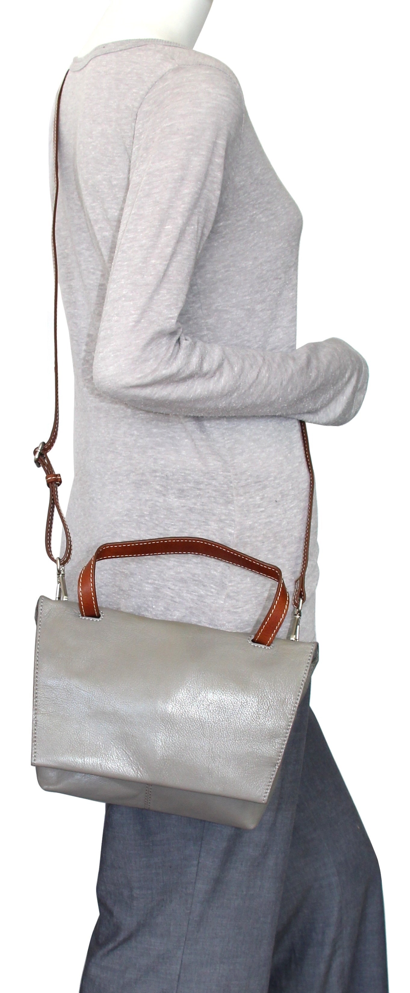 Eva Leather Crossbody Bag