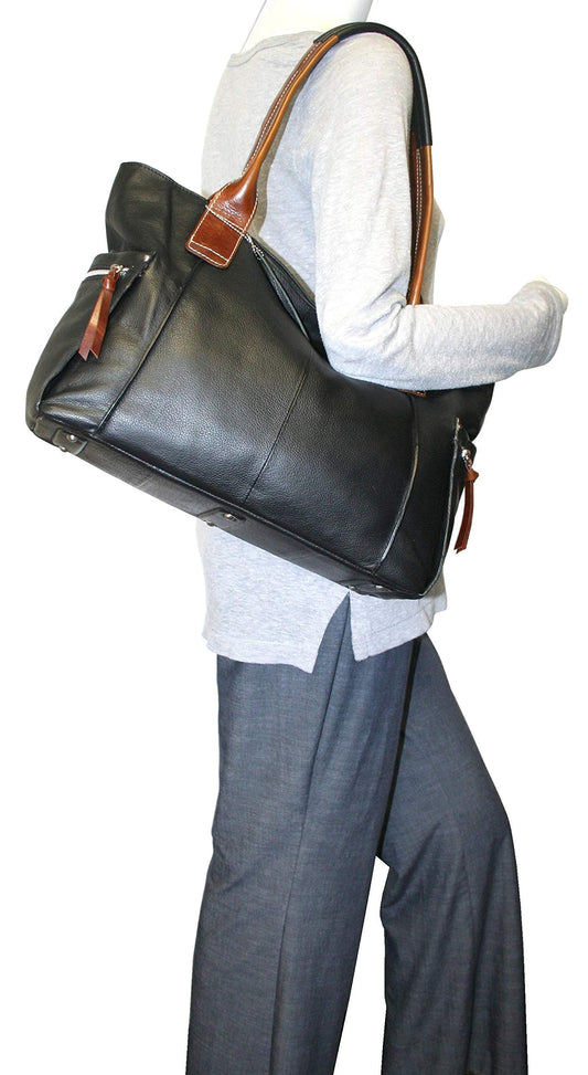 Brenna Leather Tote