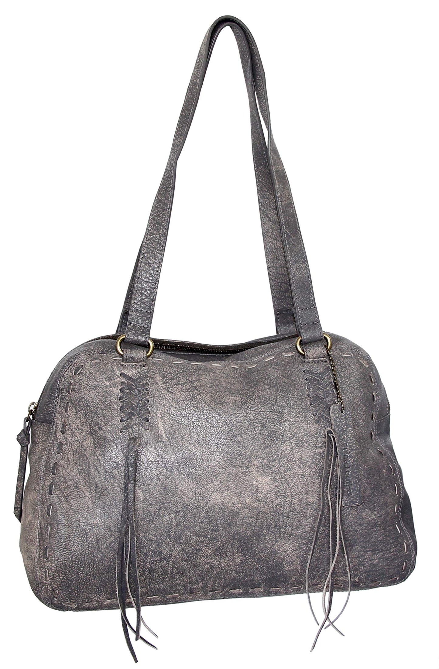 Yara Leather Bowler Bag