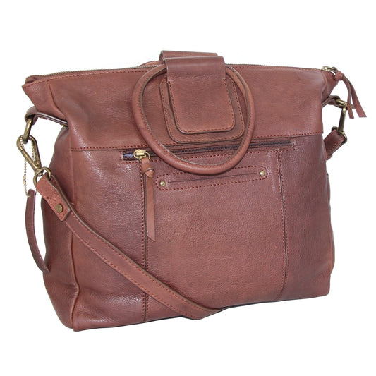 Tonya's Ring Leather Tote