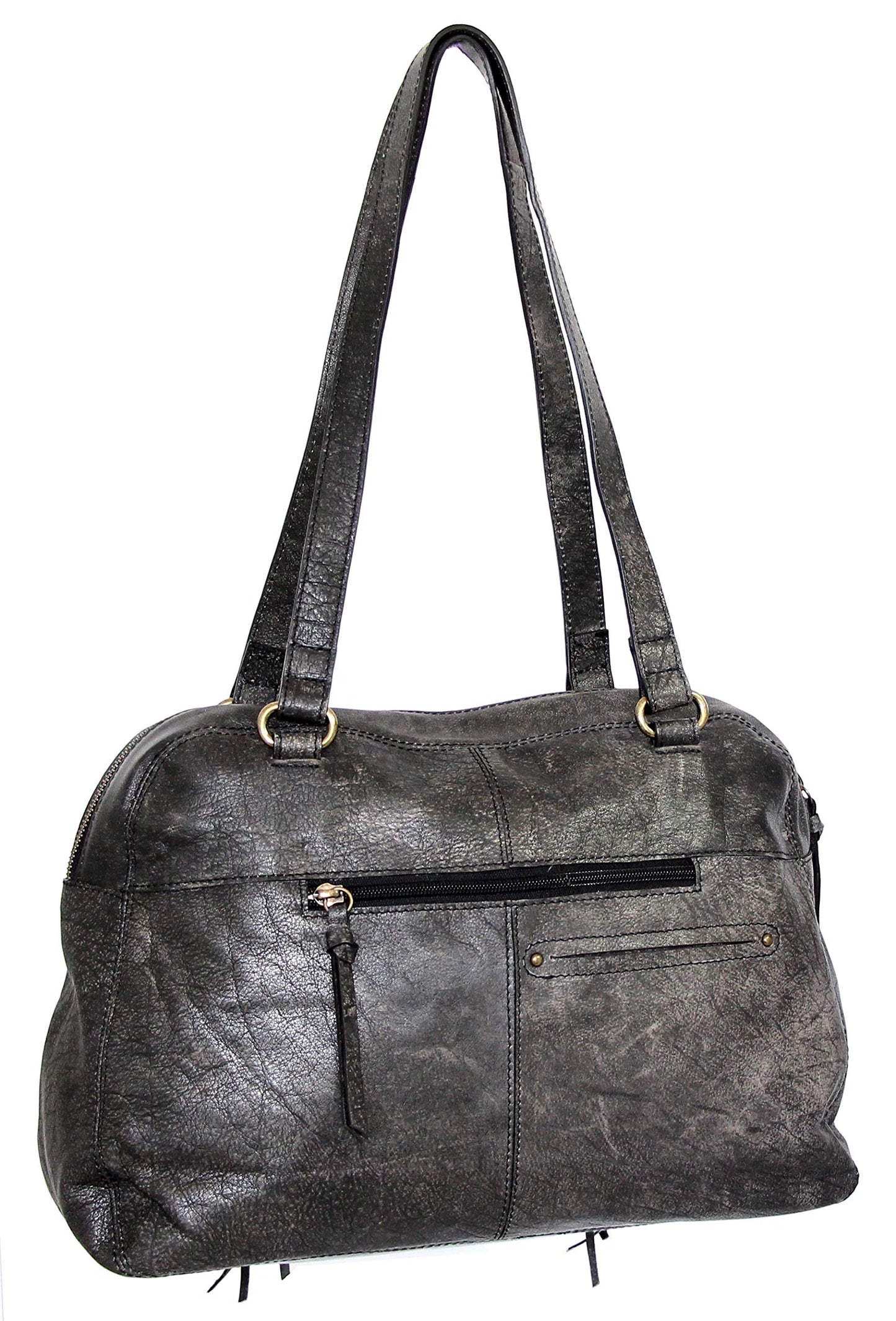 Yara Leather Bowler Bag